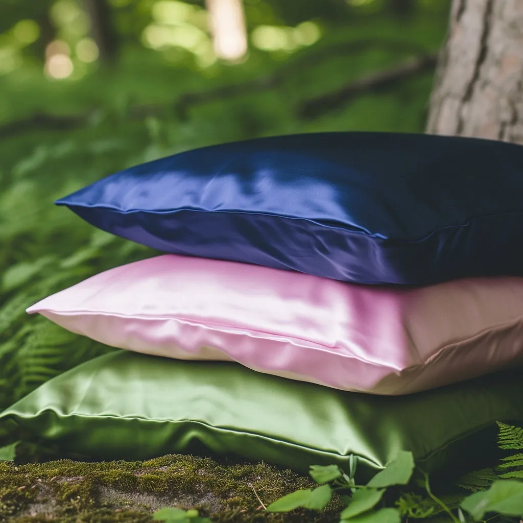 100% Mulberry Silk Pillowcase | 10 Colors