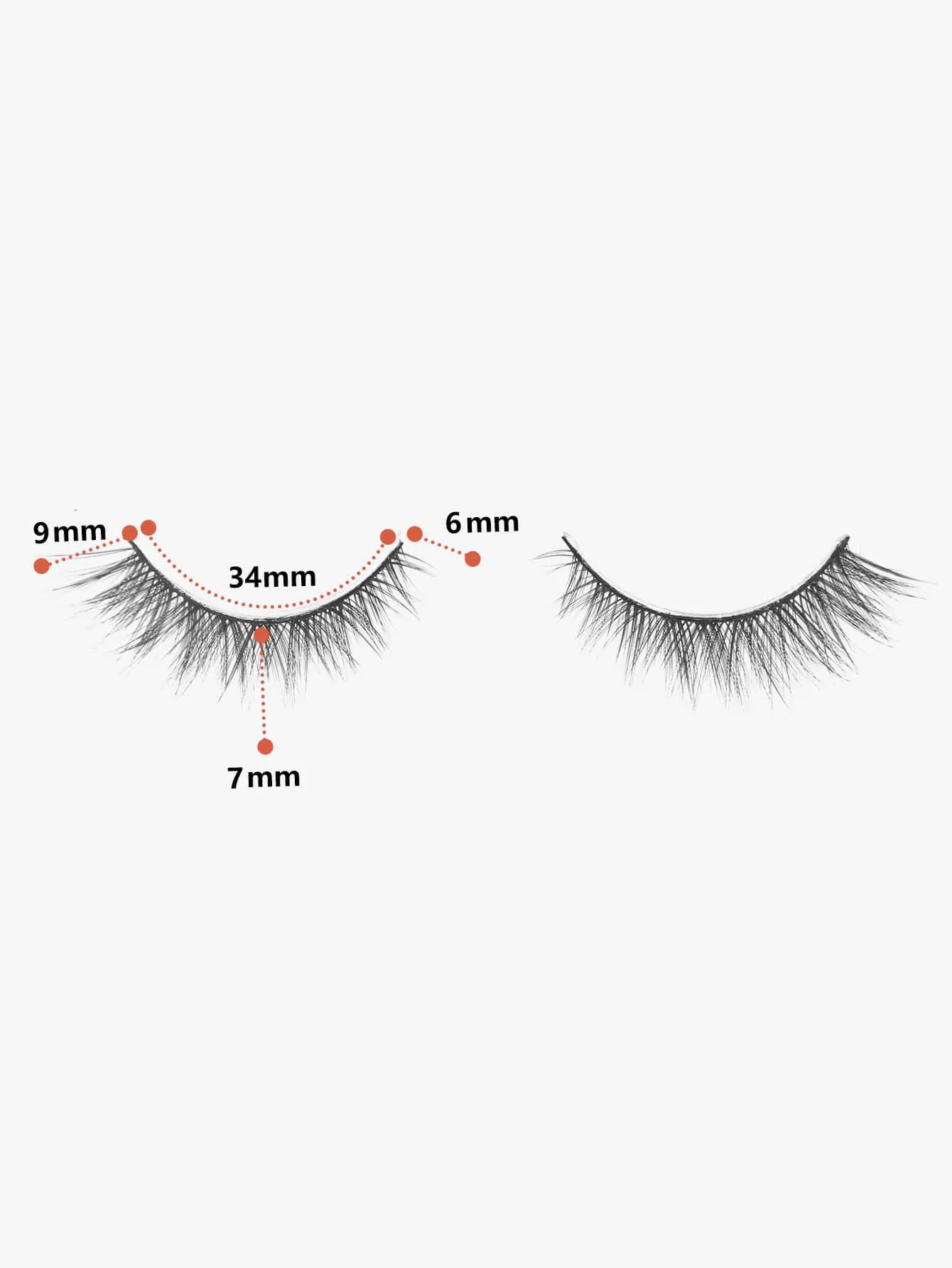 10pairs Cat Eye False Eyelashes