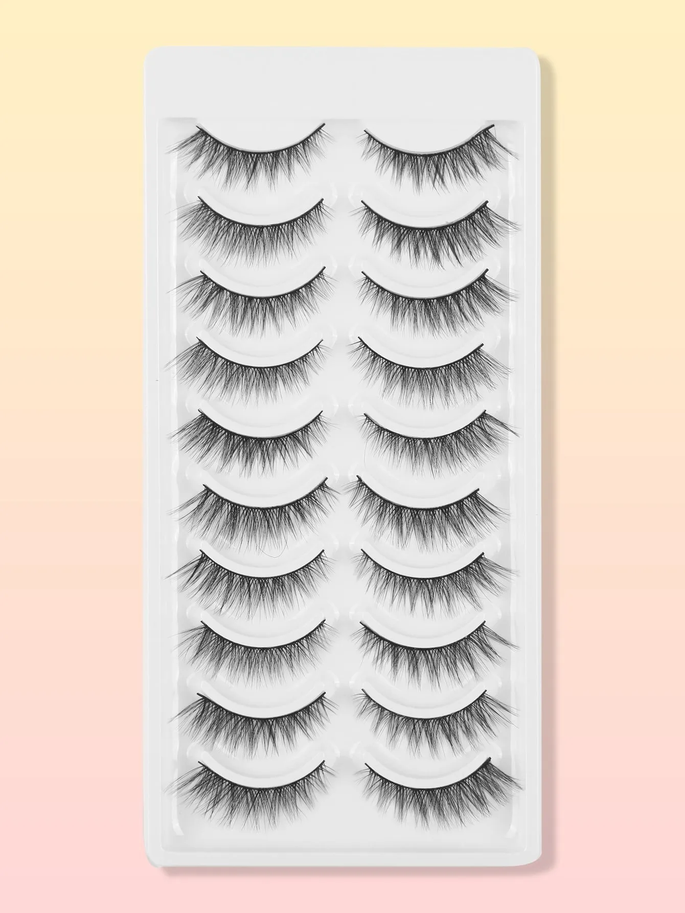 10pairs Cat Eye False Eyelashes