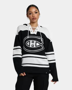 47 Brand Montreal Canadiens Superior Lacer Hoodie Jet Black