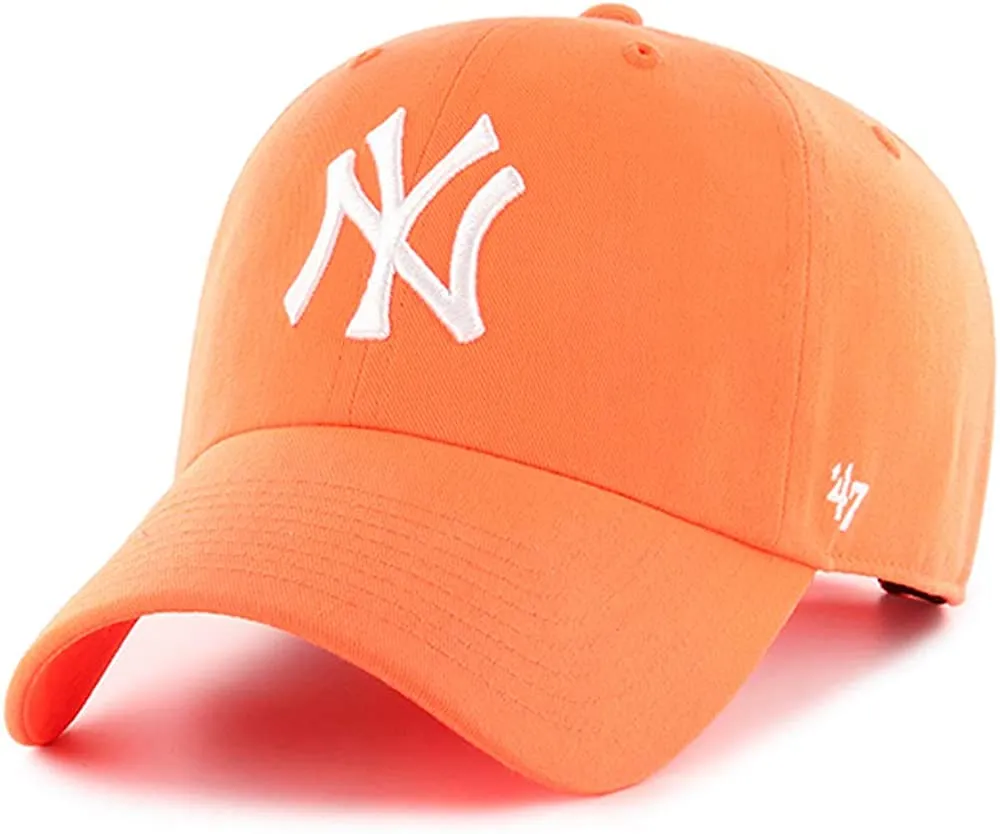 47 Brand New York Yankees Clean Up Neon Adjustable Cap