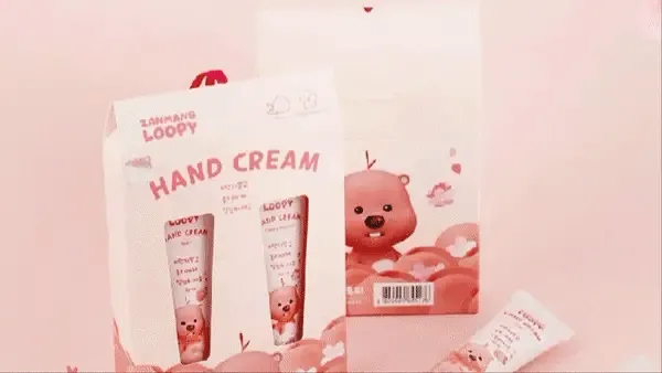 5 SET Zanmang Loopy Character Hand Creams Cute Small Gifts 30ml 2 pieces Peach Cherry Blossom Scent