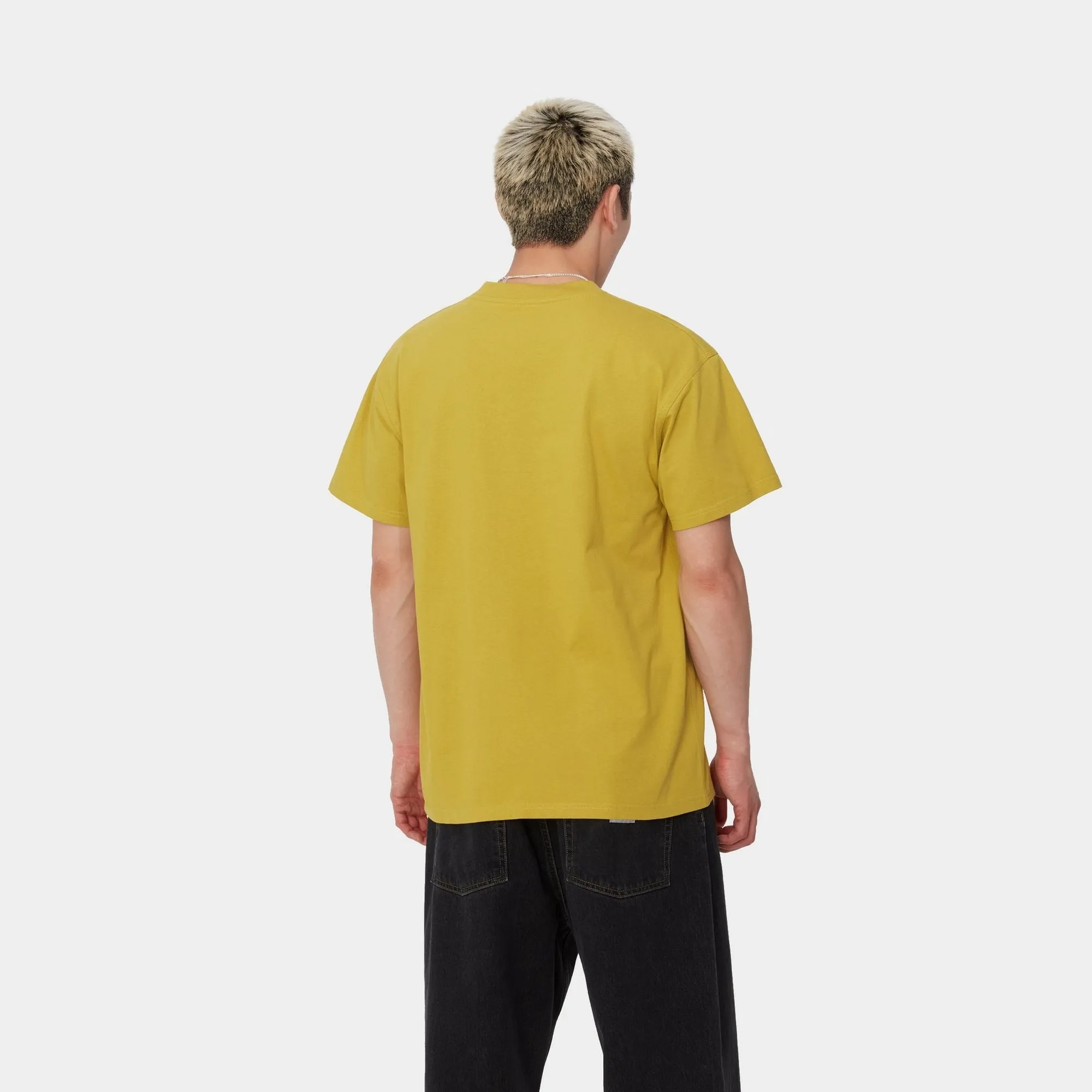 American Script T-Shirt | Golden Olive