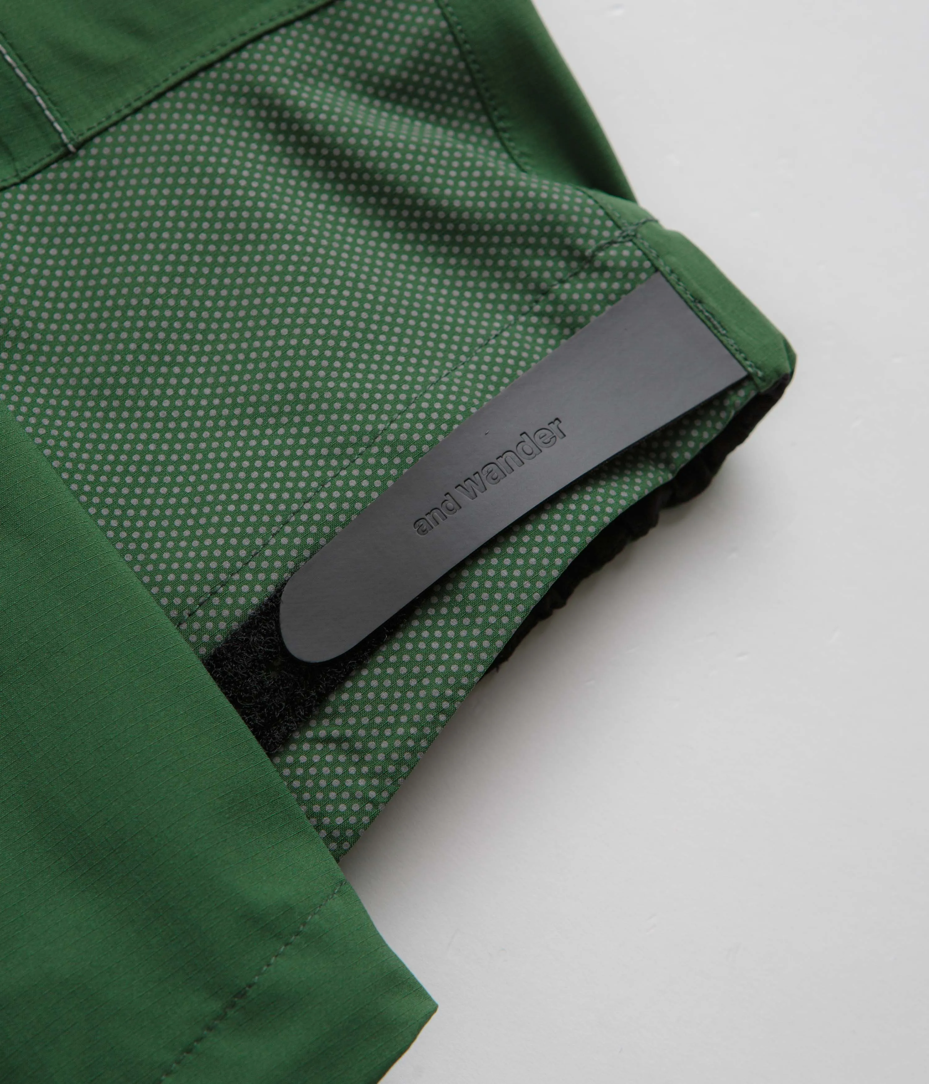 and wander Pertex Shield Rain Jacket - Green