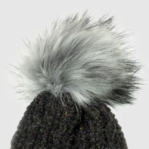 Aria Earflap Hat | Black