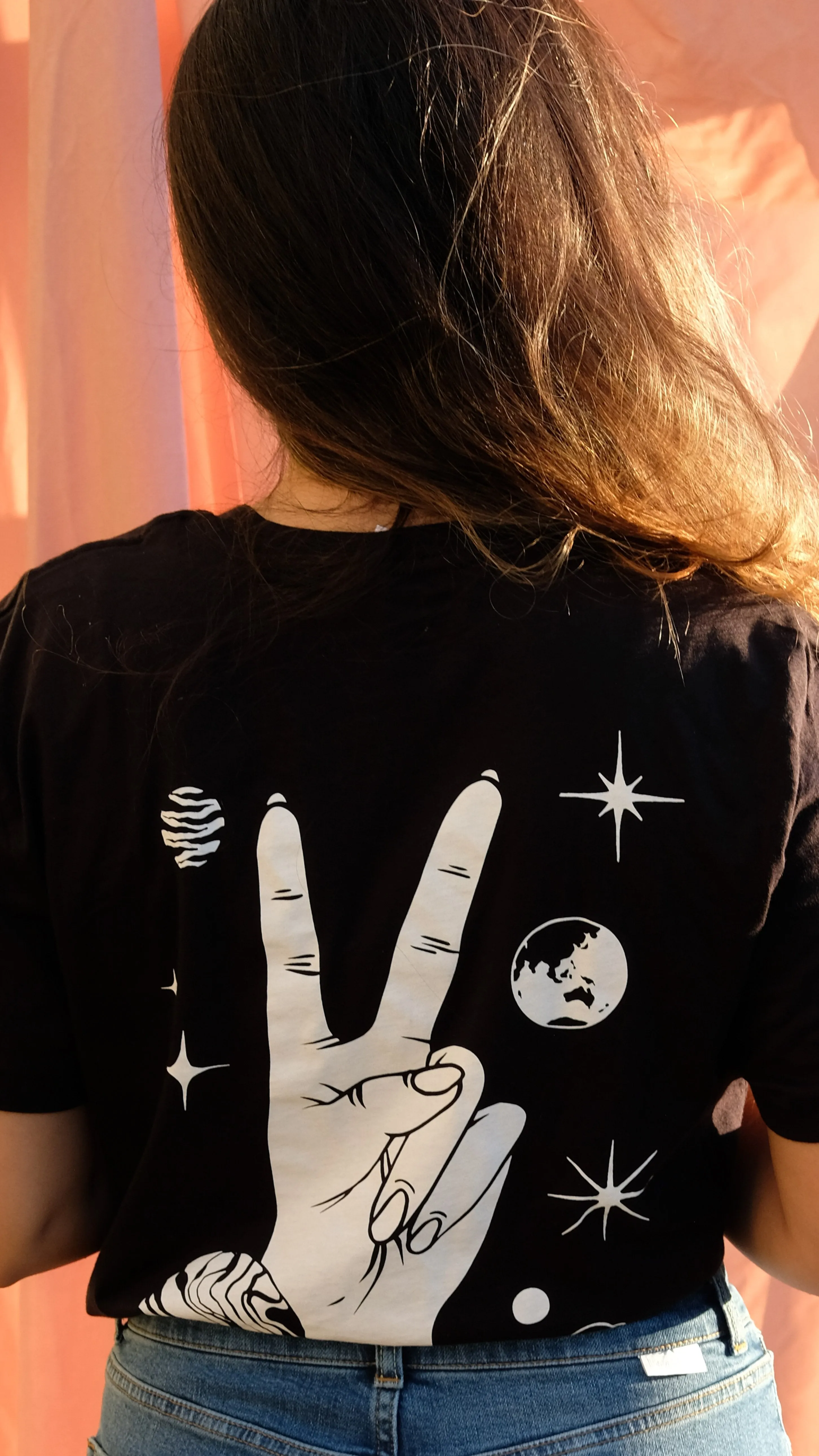 Astronomy Club Peace Tee