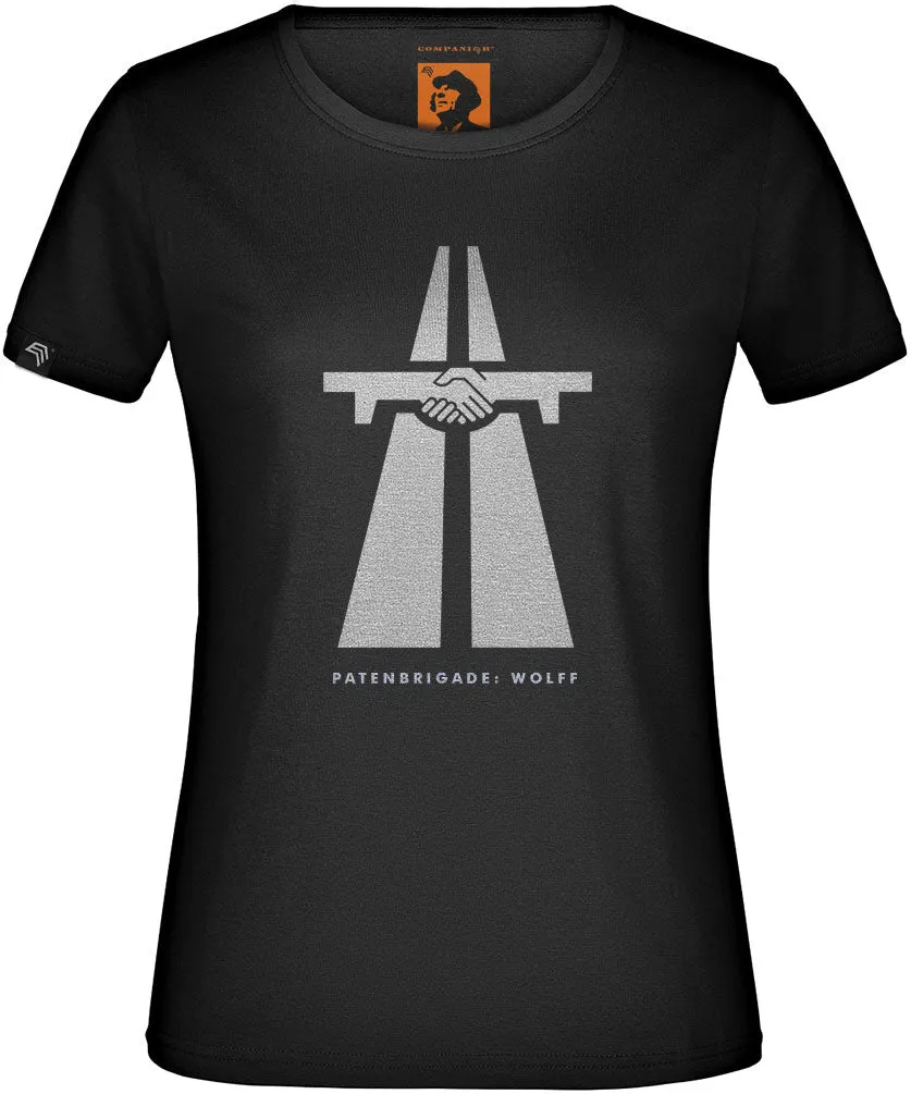 Autobahn / Brücke der Freundschaft ― T-Shirt - Schwarz