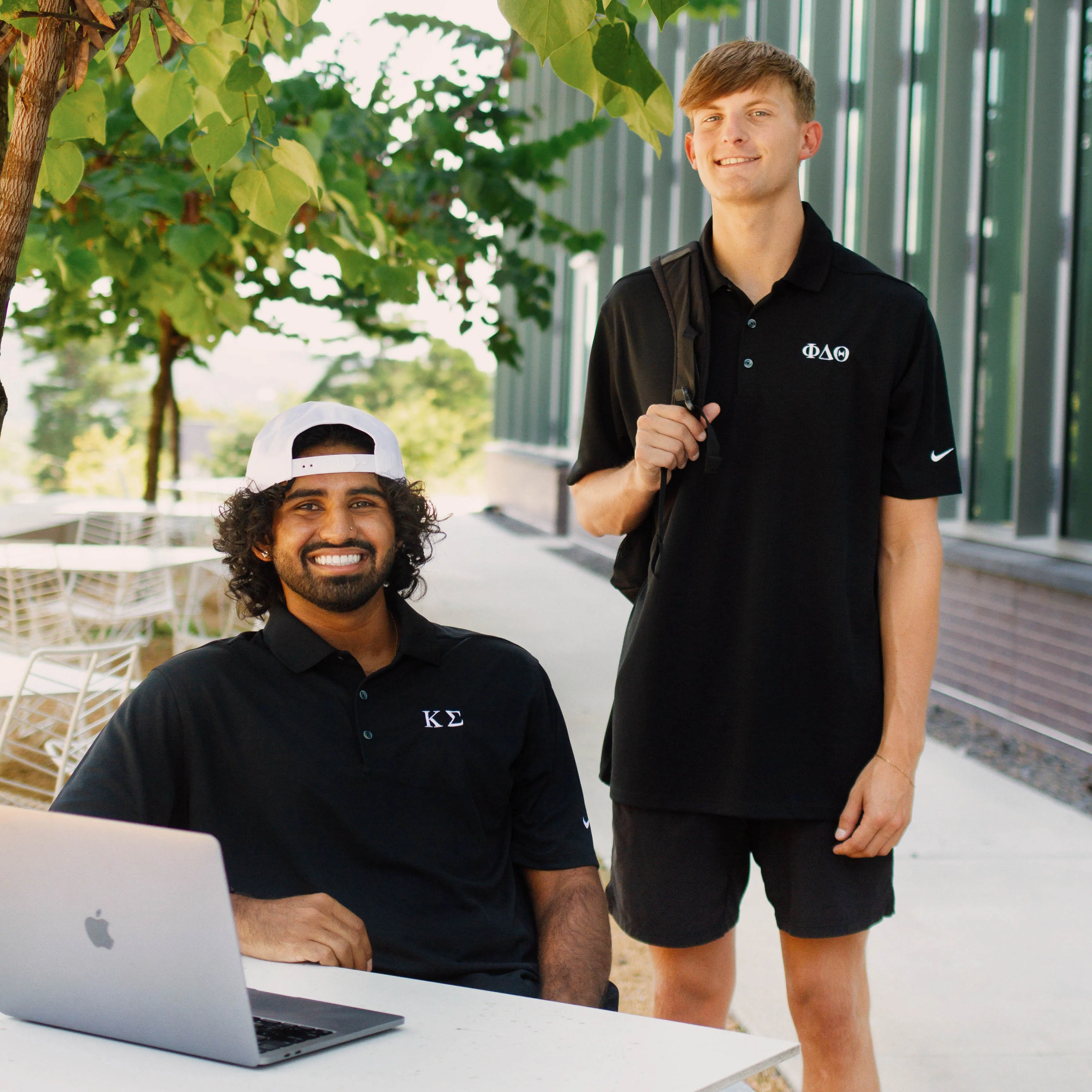 B-Greek - Back to School - Phi Gamma Delta (FIJI) Nike Polo (Black)