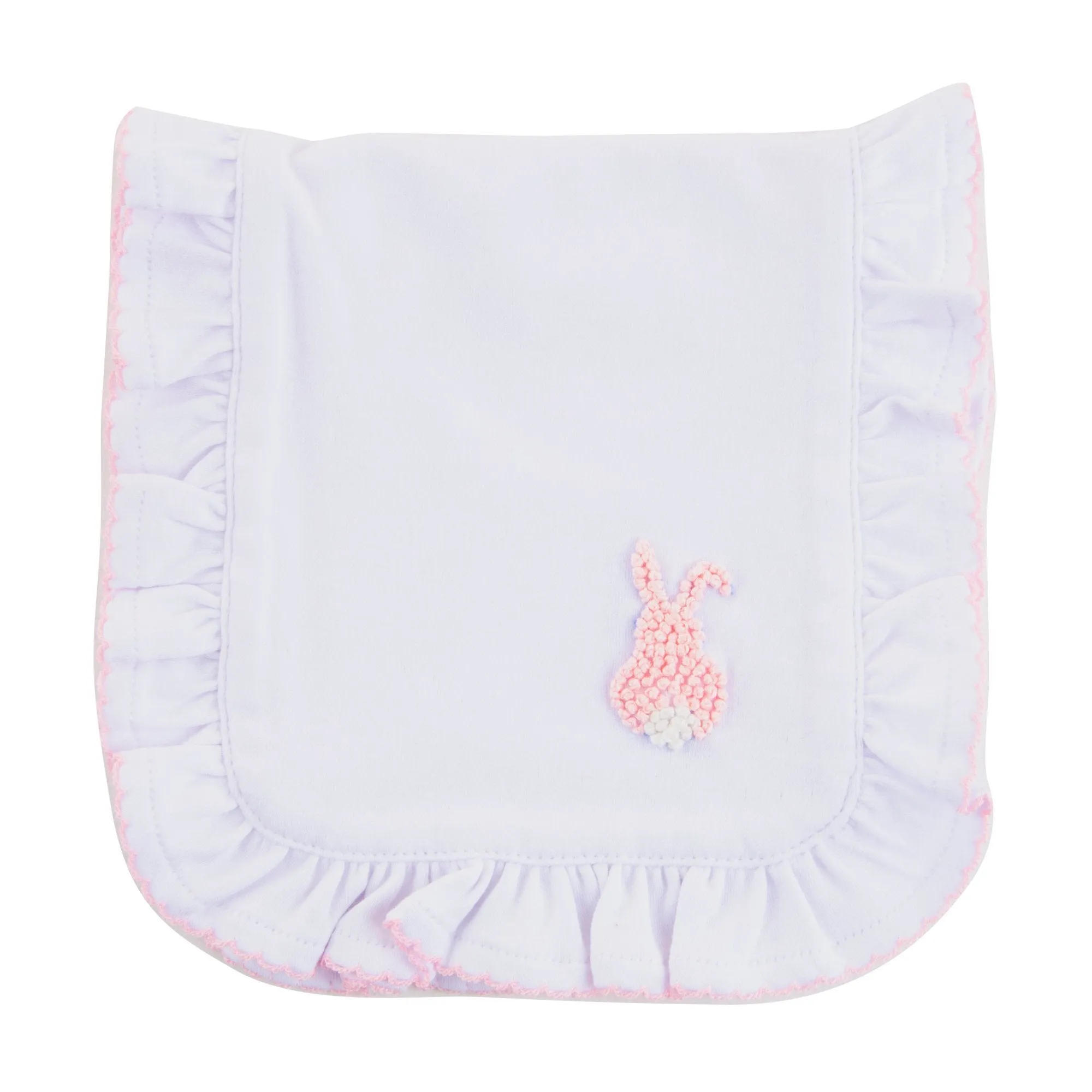 Baby Burp Cloths French Knot