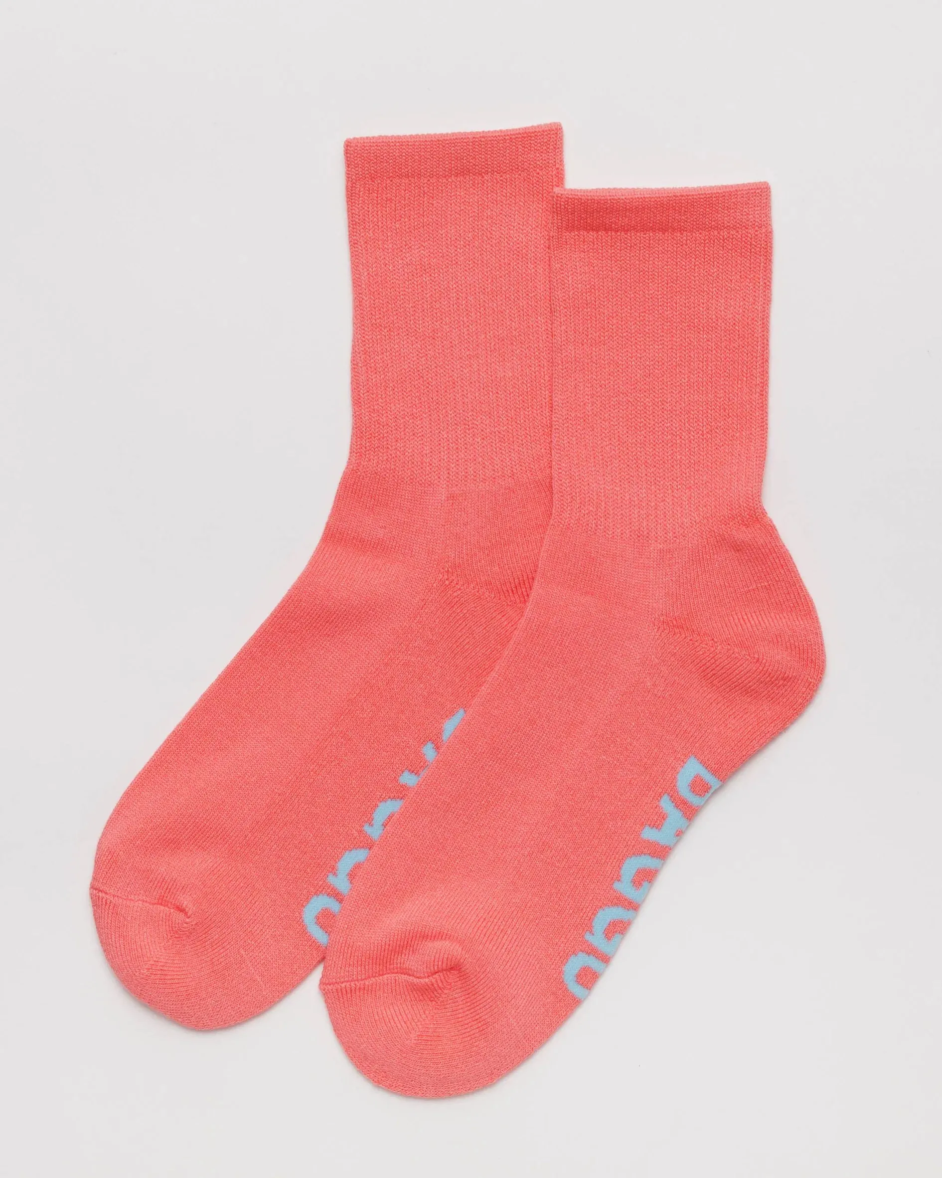 Baggu - Ribbed Sock | Watermelon Pink