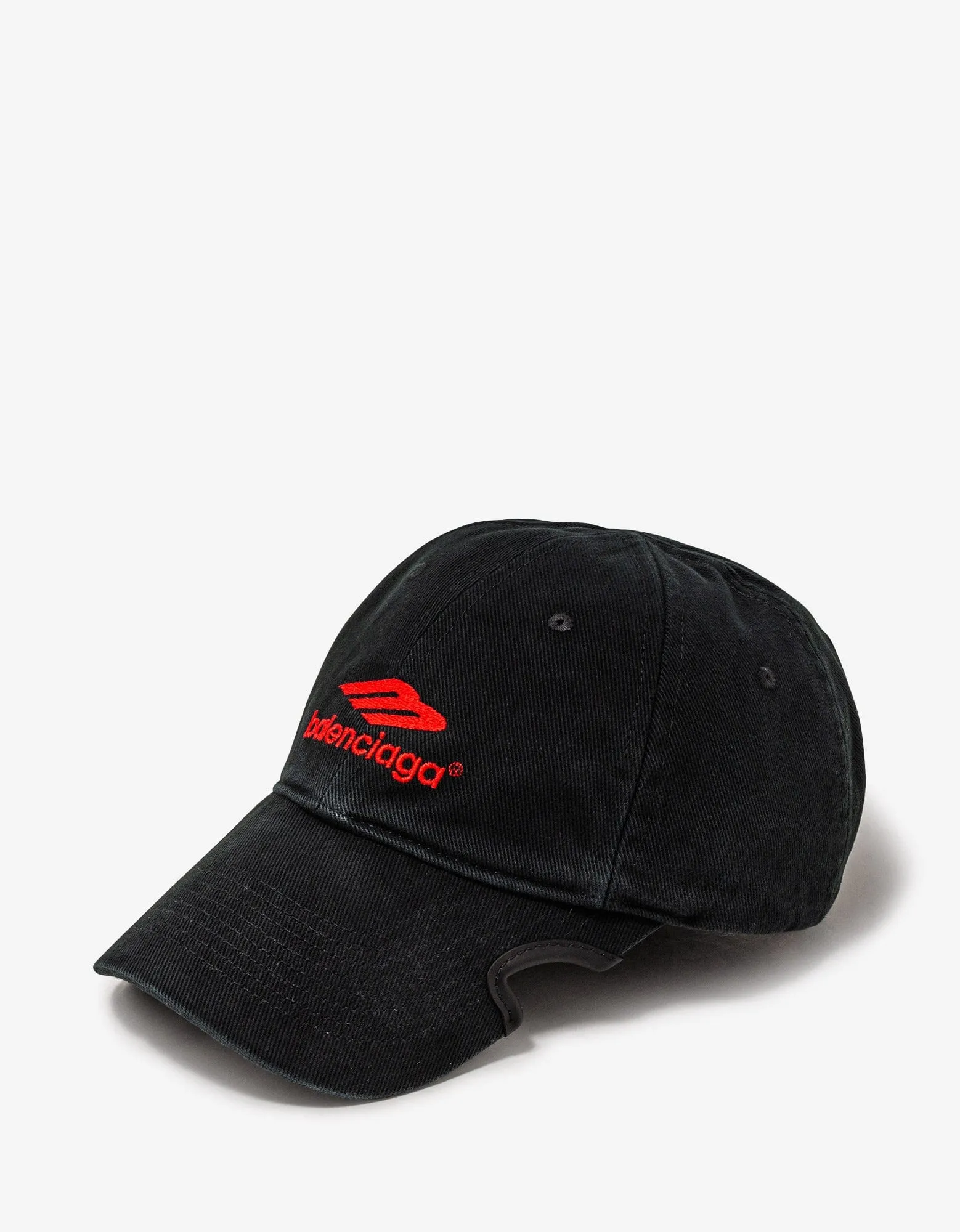 Balenciaga Black 3B Sports Icon Cap