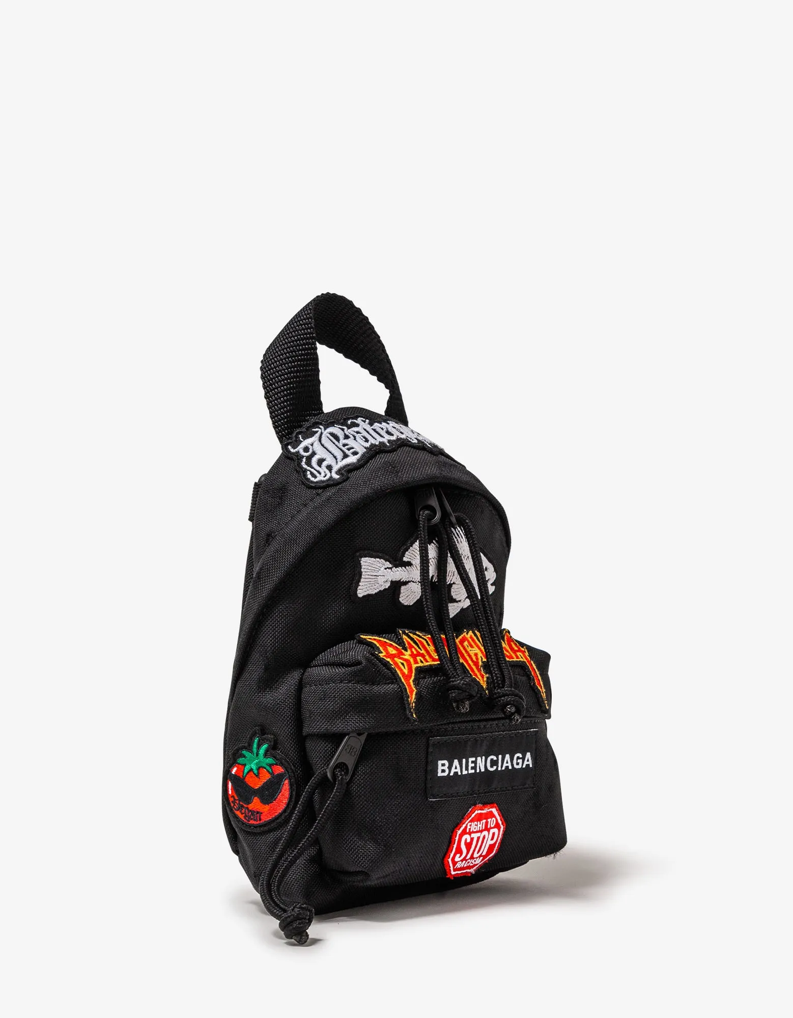 Balenciaga Black Explorer Mini Backpack