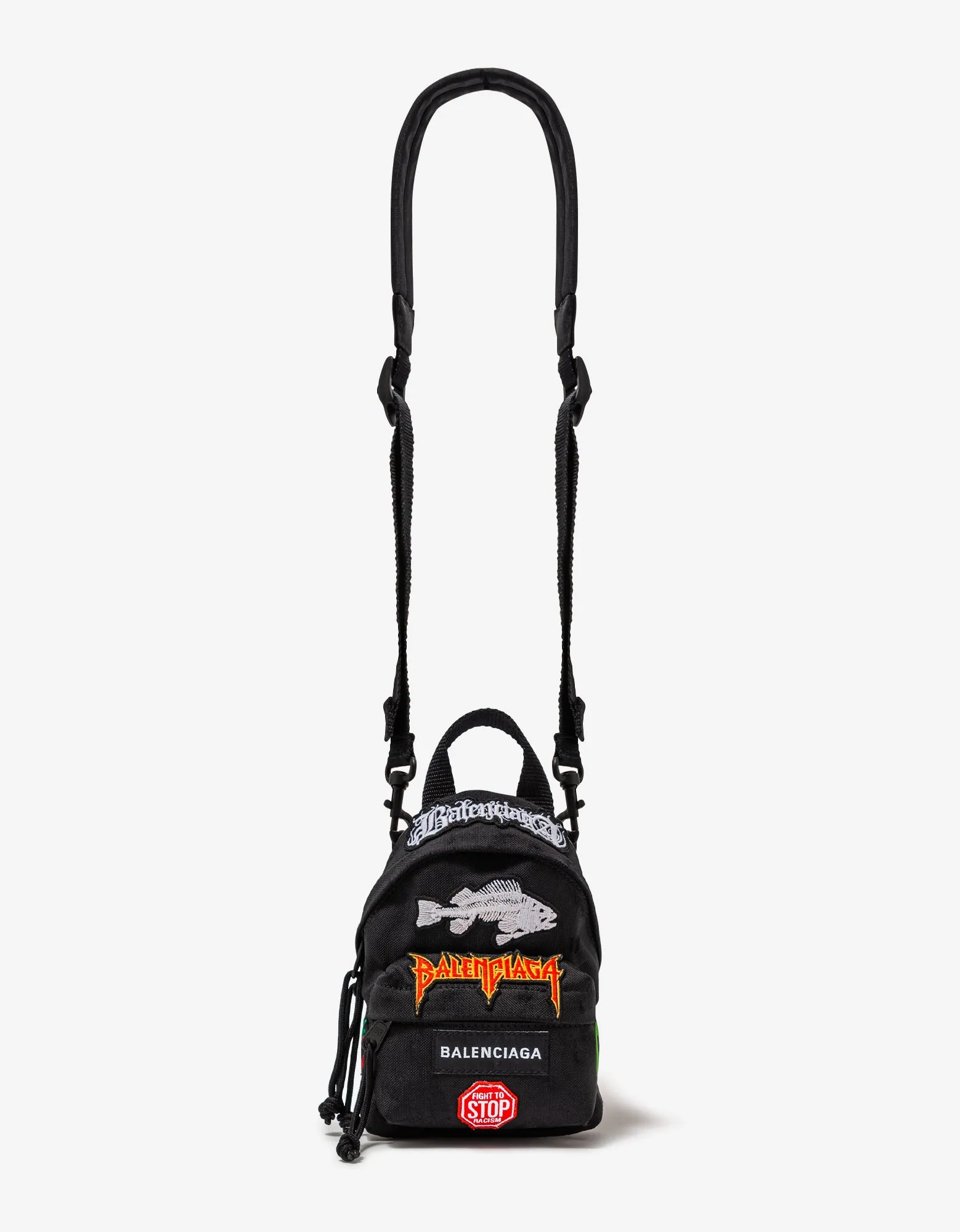 Balenciaga Black Explorer Mini Backpack