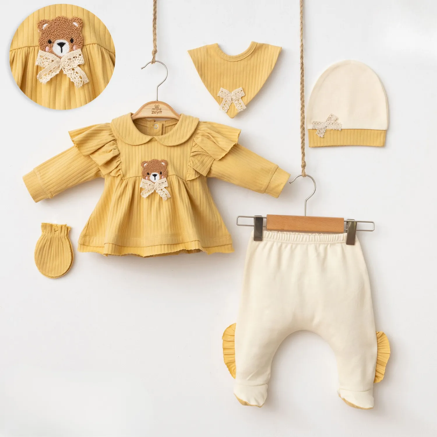 Bear Care Newborn 5PC Set