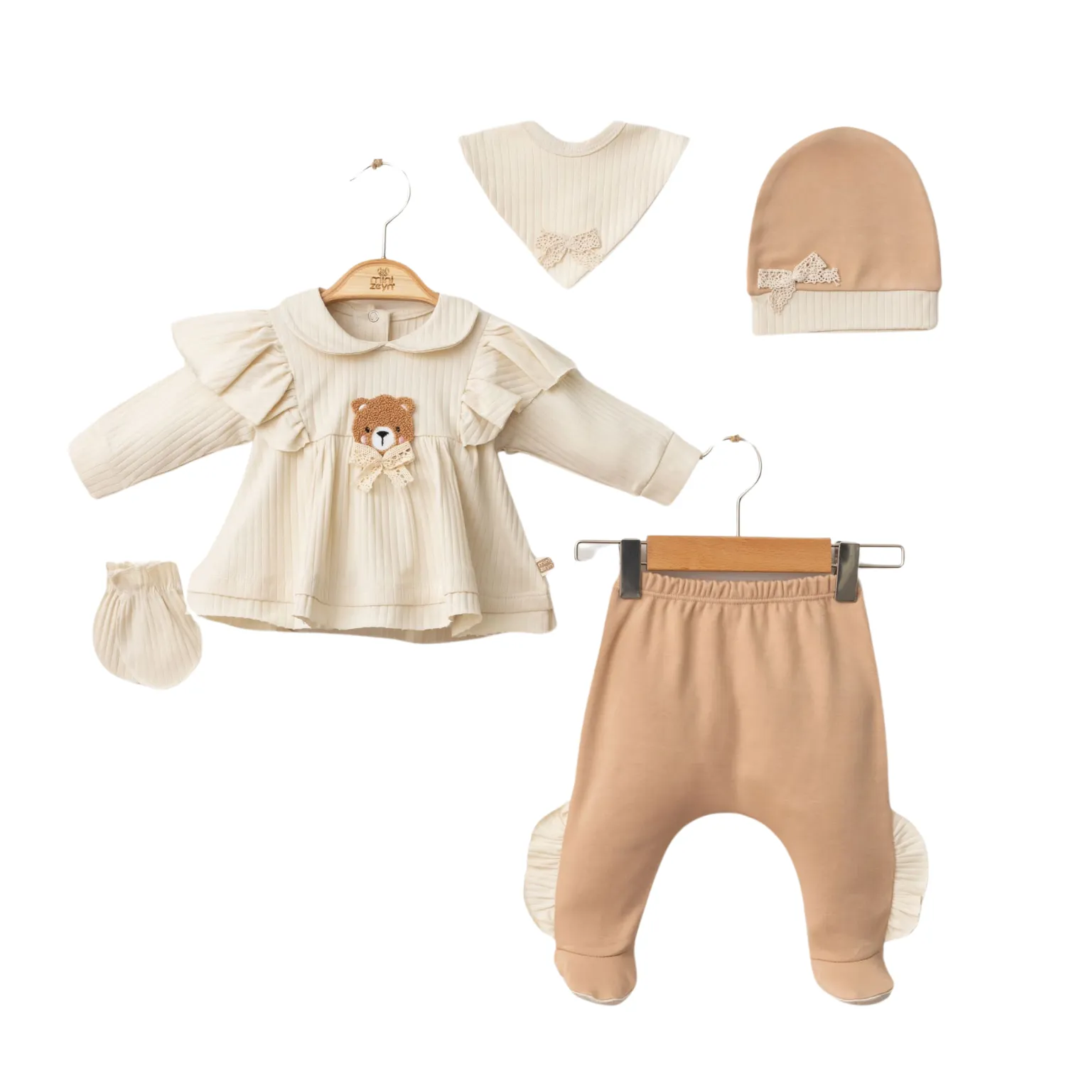 Bear Care Newborn 5PC Set