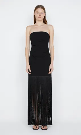 Bec   Bridge - Wilder Fringe Dress in Black