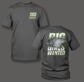 Big Girls Love Bowfishing - Big Girls Wanted T-Shirt