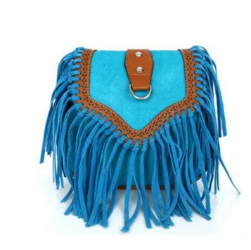 Bohemian bag Boho Free Spirit Tassel Cross Body Purse Retro Hippie Designer Women's Gypsy Fringe Bohemian Shoulder Bag