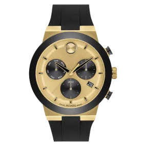 Bold Fusion with Gold-Toned Metallic Dial