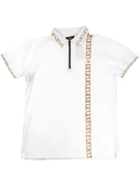 Bourgeois Avenue - Belmondo Polo - White - BAP1009