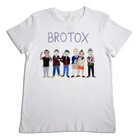 Brotox Unisex White T-Shirt