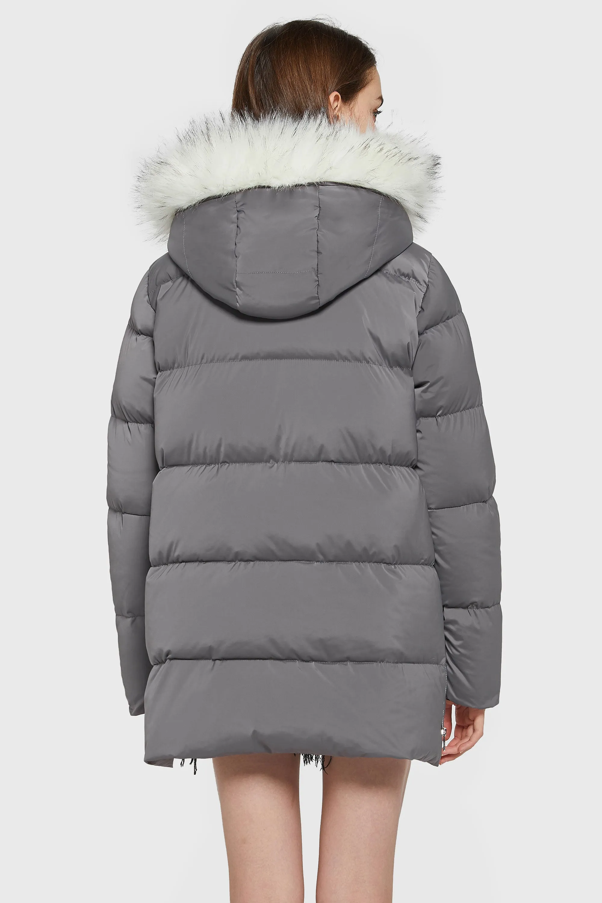 Bubble Inner Vest Hooded Puffer Jacket