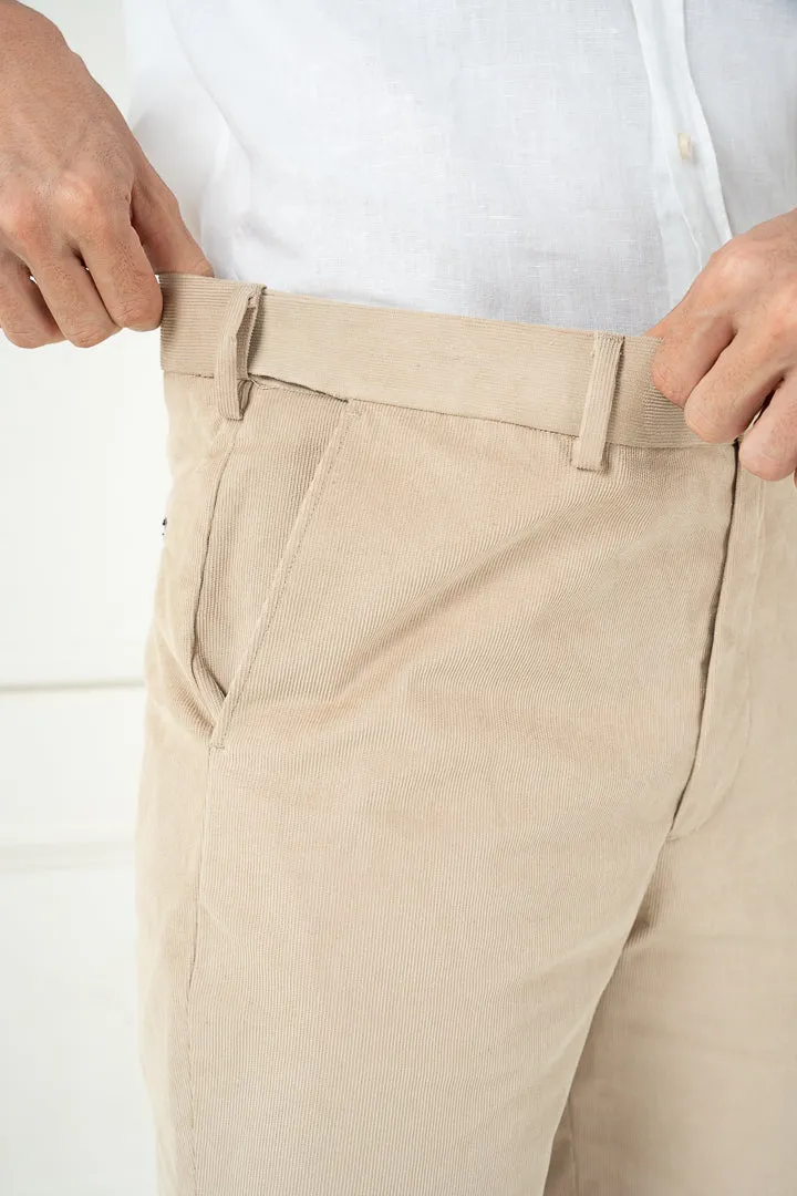 Buttercream Corduroy Stretch Chino Shorts