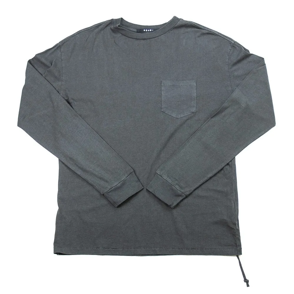 Cache Pocket L/S Tee (Black)