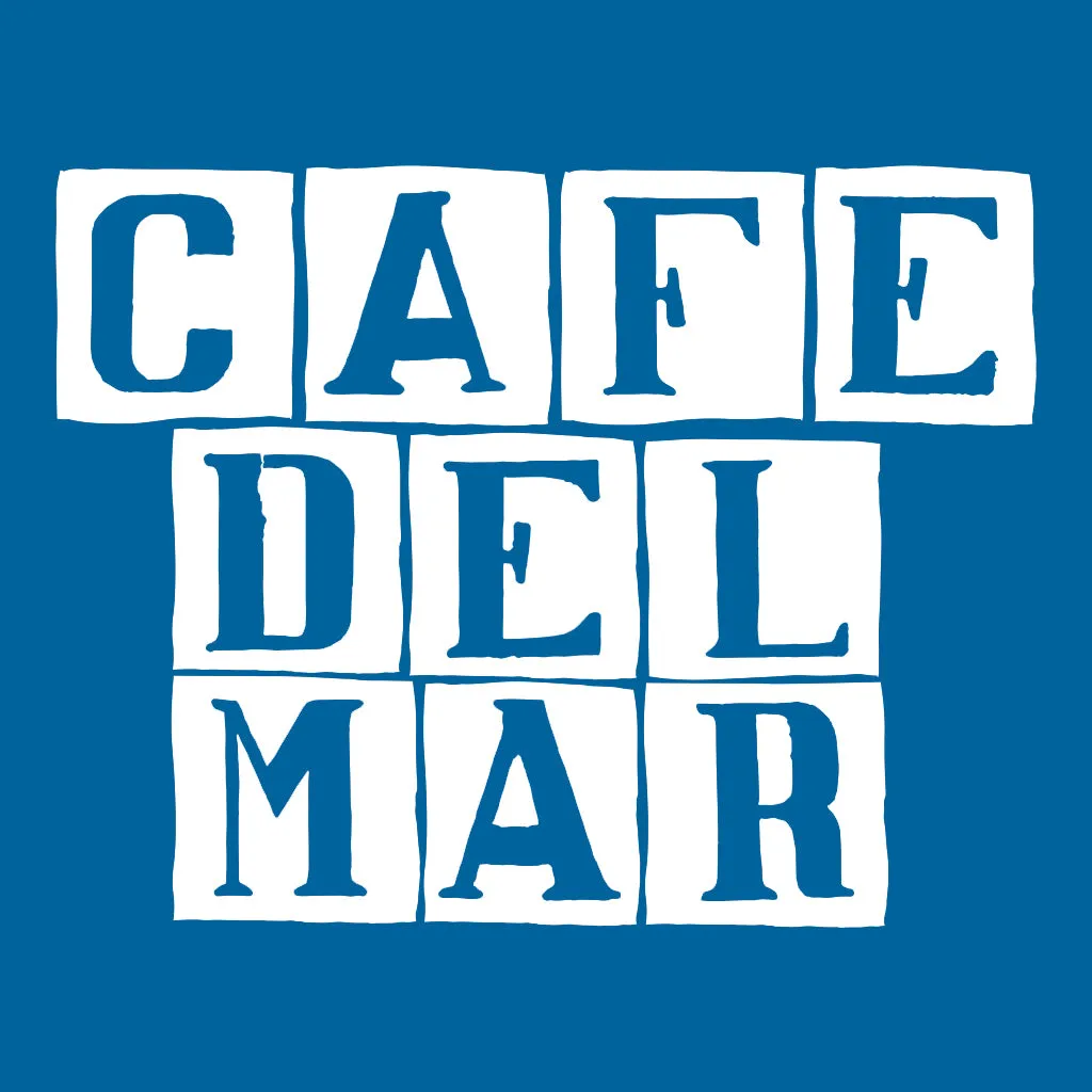 Café del Mar White Tile Logo Kid's Organic T-Shirt