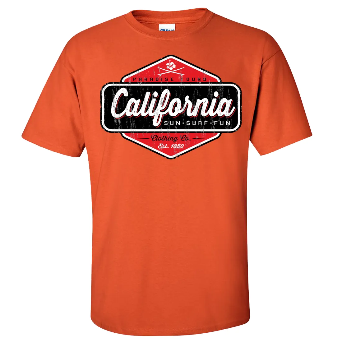 California Paradise Found Asst Colors T-shirt/tee