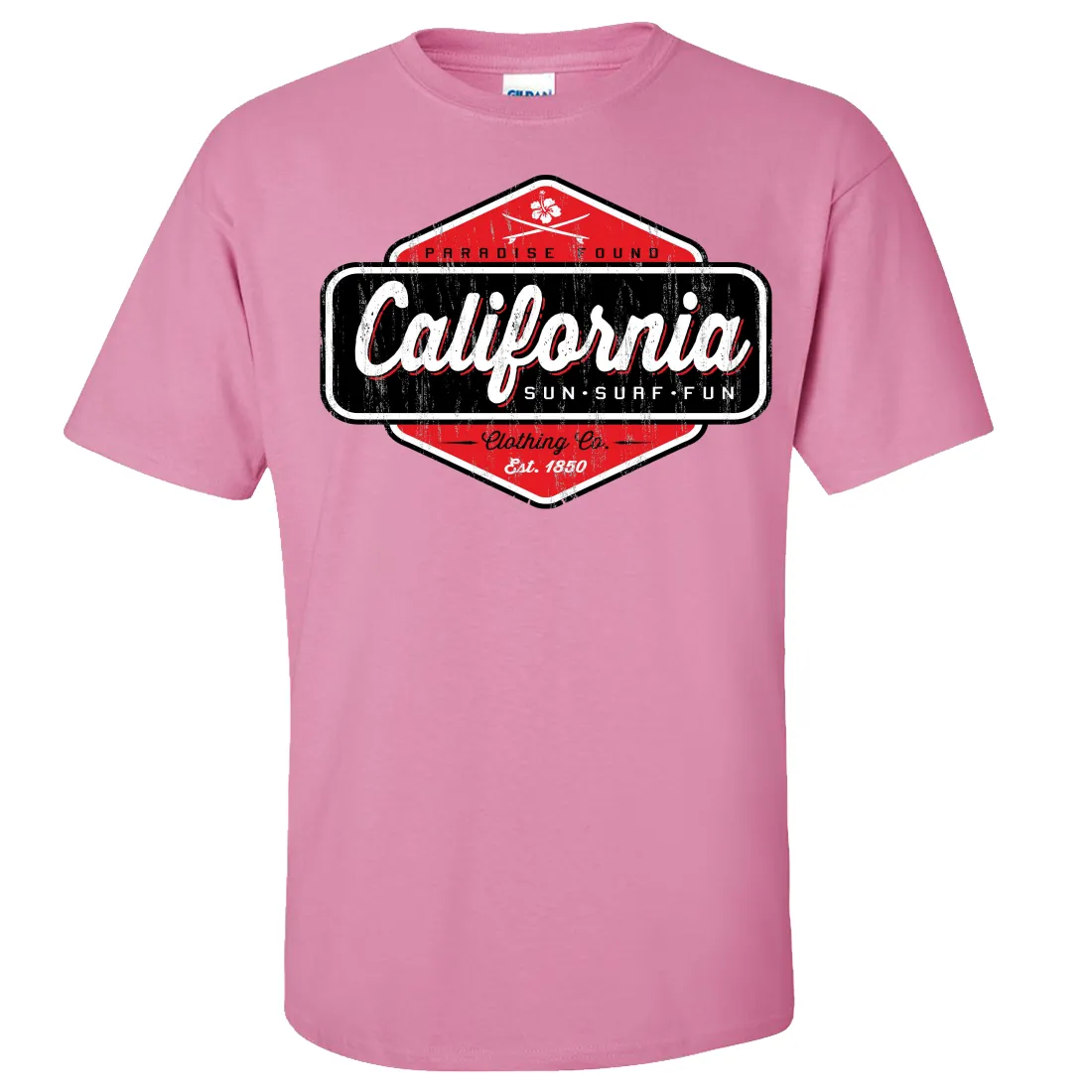 California Paradise Found Asst Colors T-shirt/tee