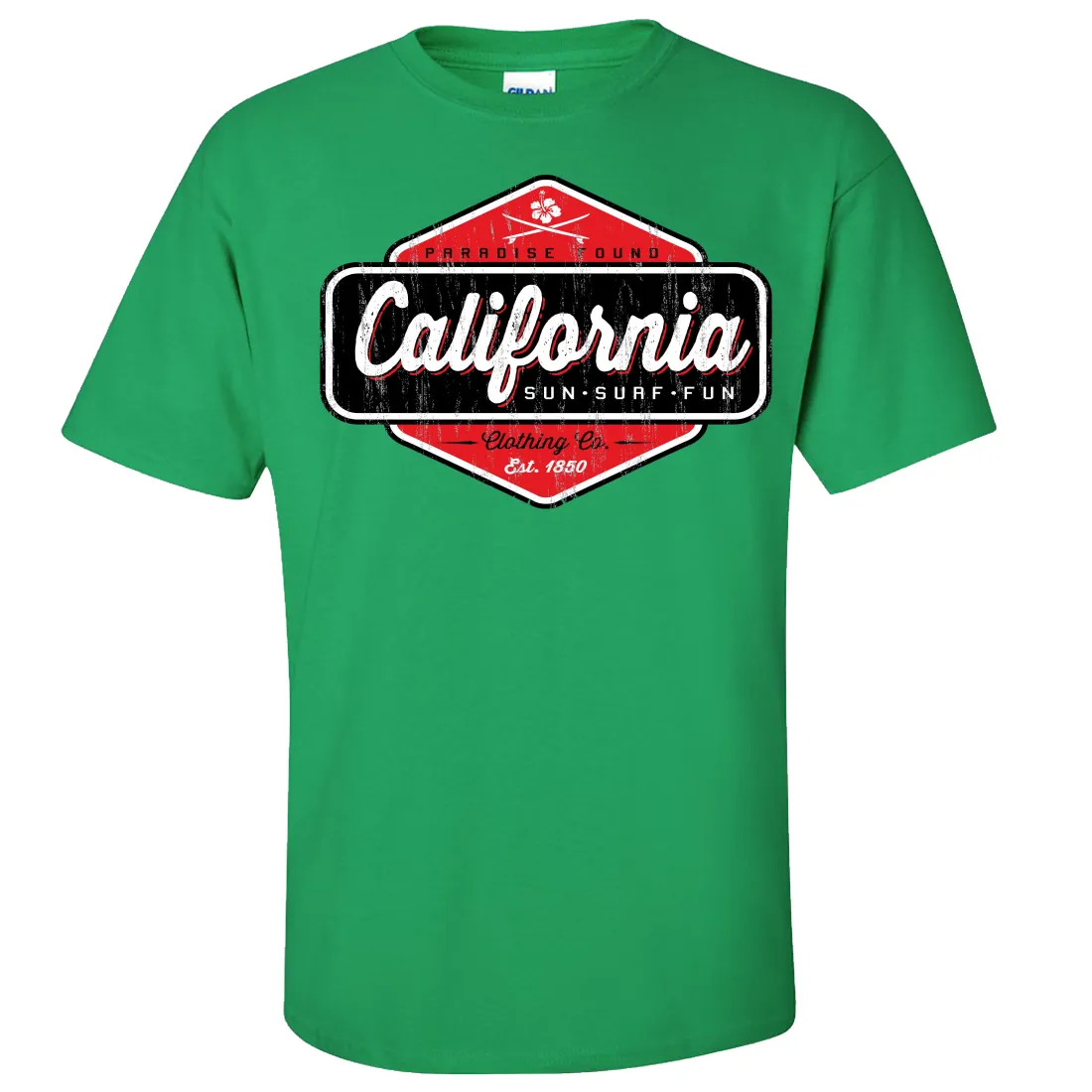 California Paradise Found Asst Colors T-shirt/tee