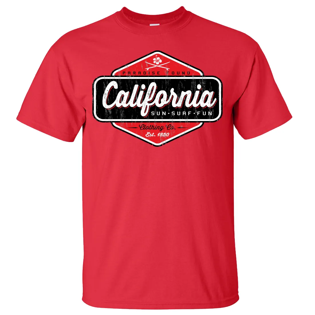 California Paradise Found Asst Colors T-shirt/tee