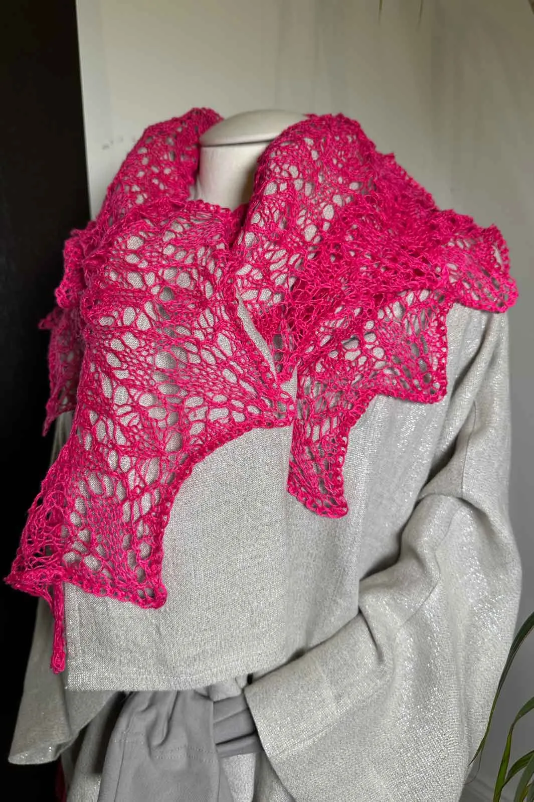 Candleford Shawl Pattern - Boo Knits Collab