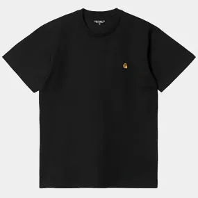 Carhartt WIP - Chase T-Shirt - Black / Gold