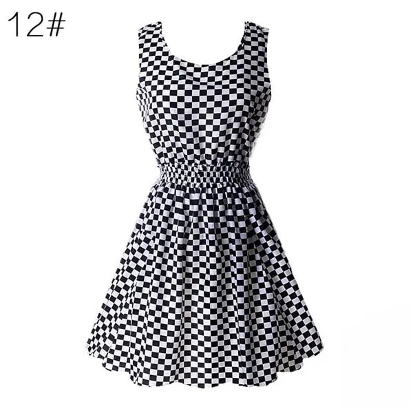 Casual Summer Chiffon Dress Women Clothes Beach Dresses