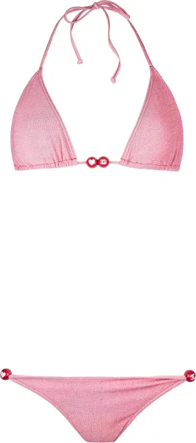 Chanel Spring 2002 Logo Beaded Bikini