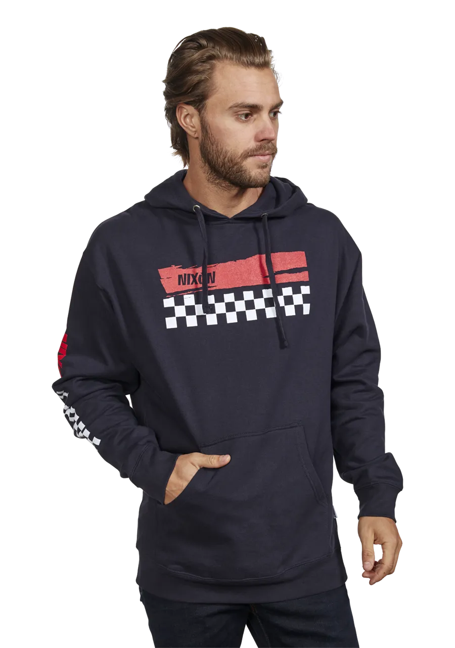 Circuit Hoodie - Navy / Red