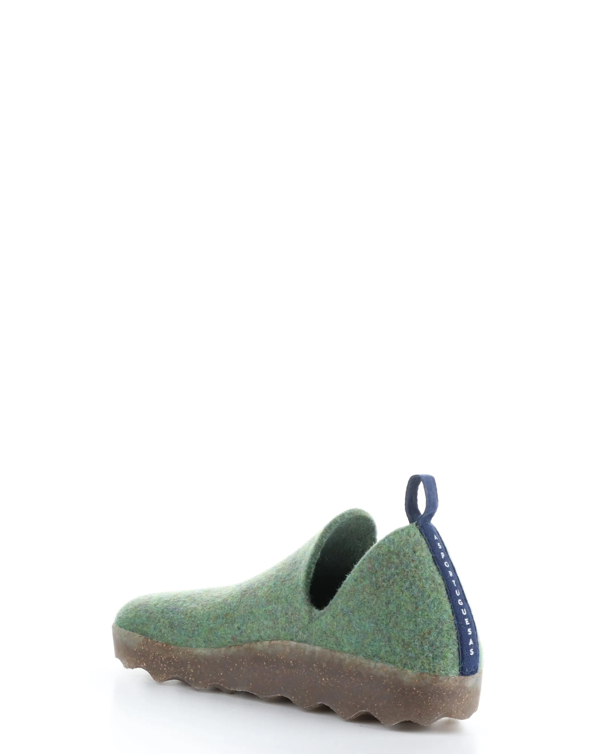 CITY Green Round Toe Shoes