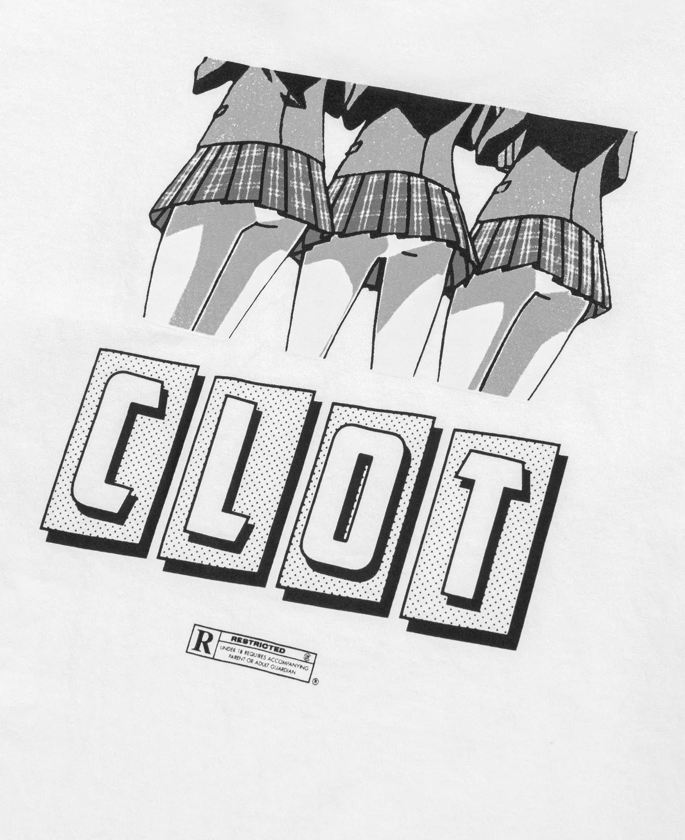 CLOT Girls Back Tee (White)