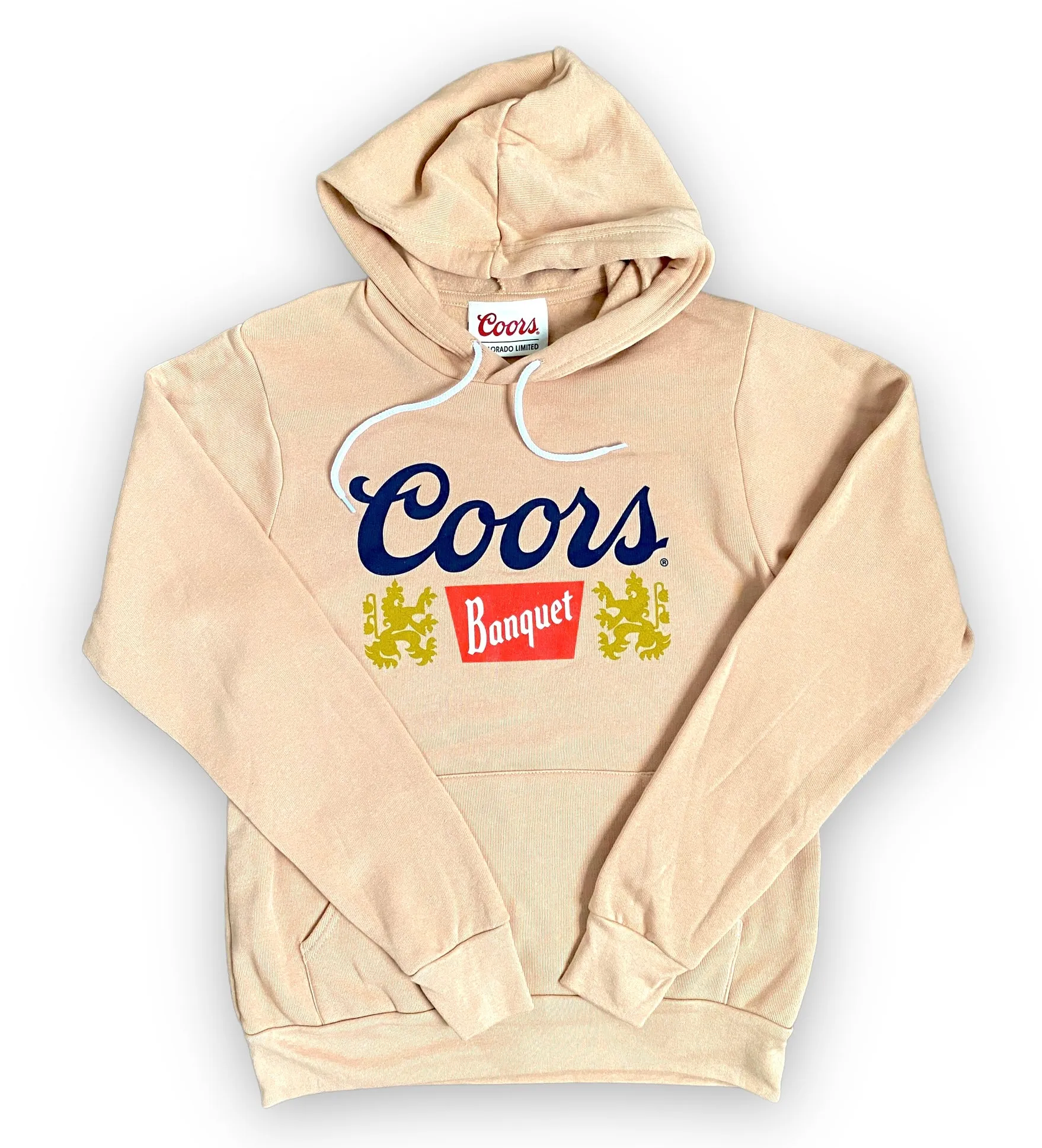 Coors Banquet Hoodie- Buff