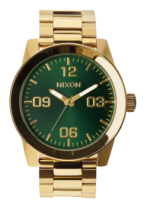 Corporal Stainless Steel - Gold / Green Sunray