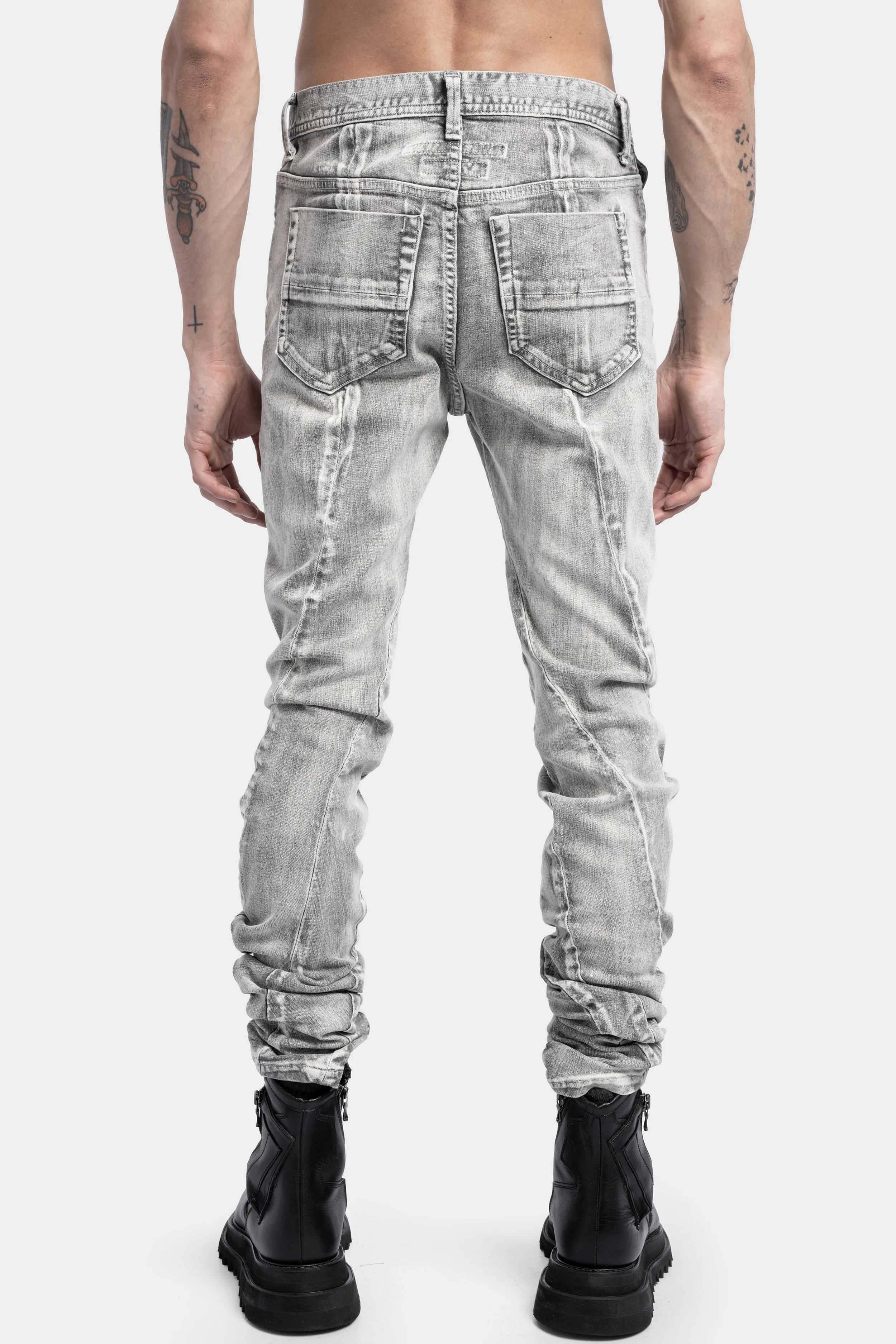 Curved Jeans, Plaster Grey