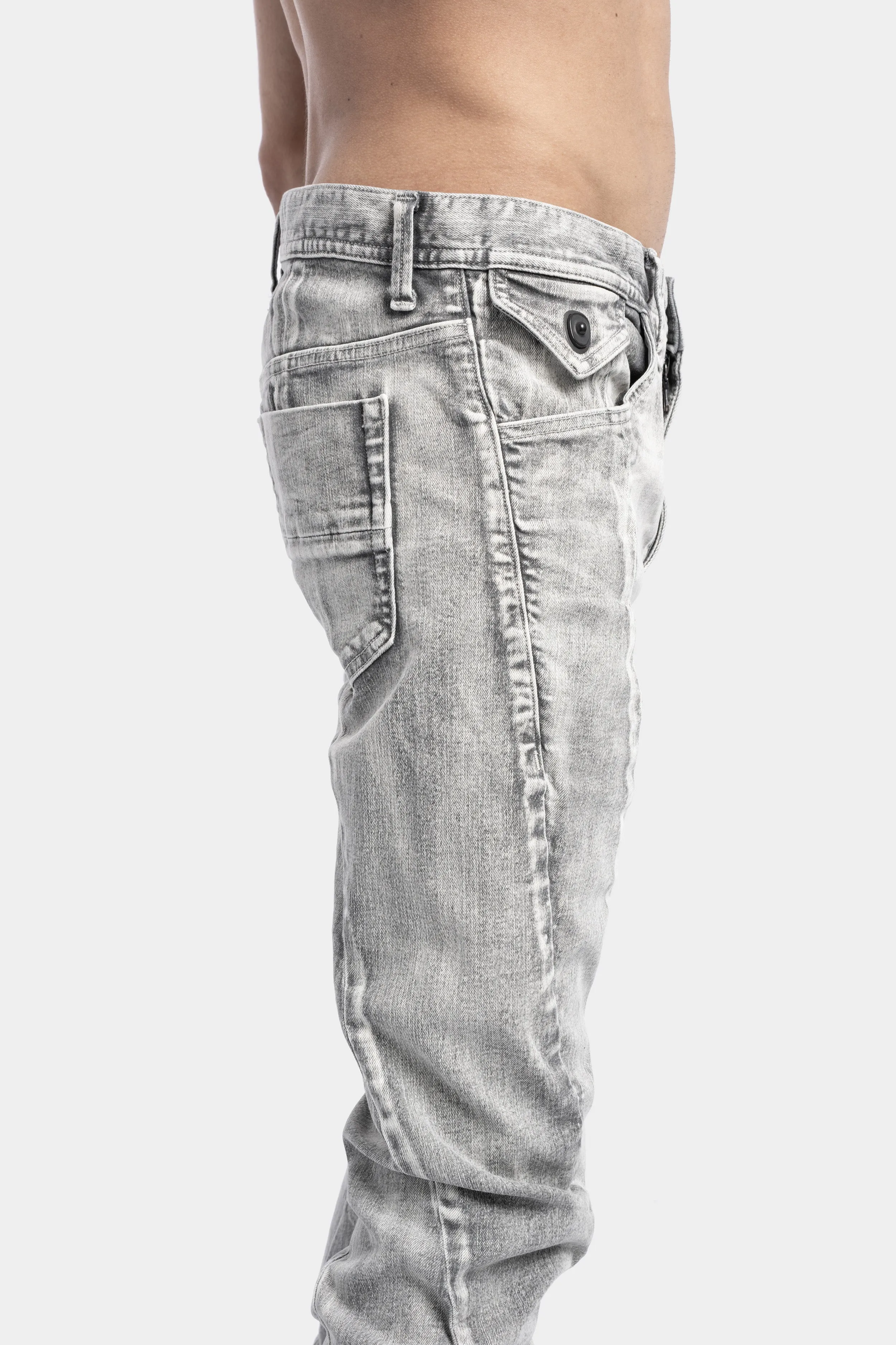 Curved Jeans, Plaster Grey