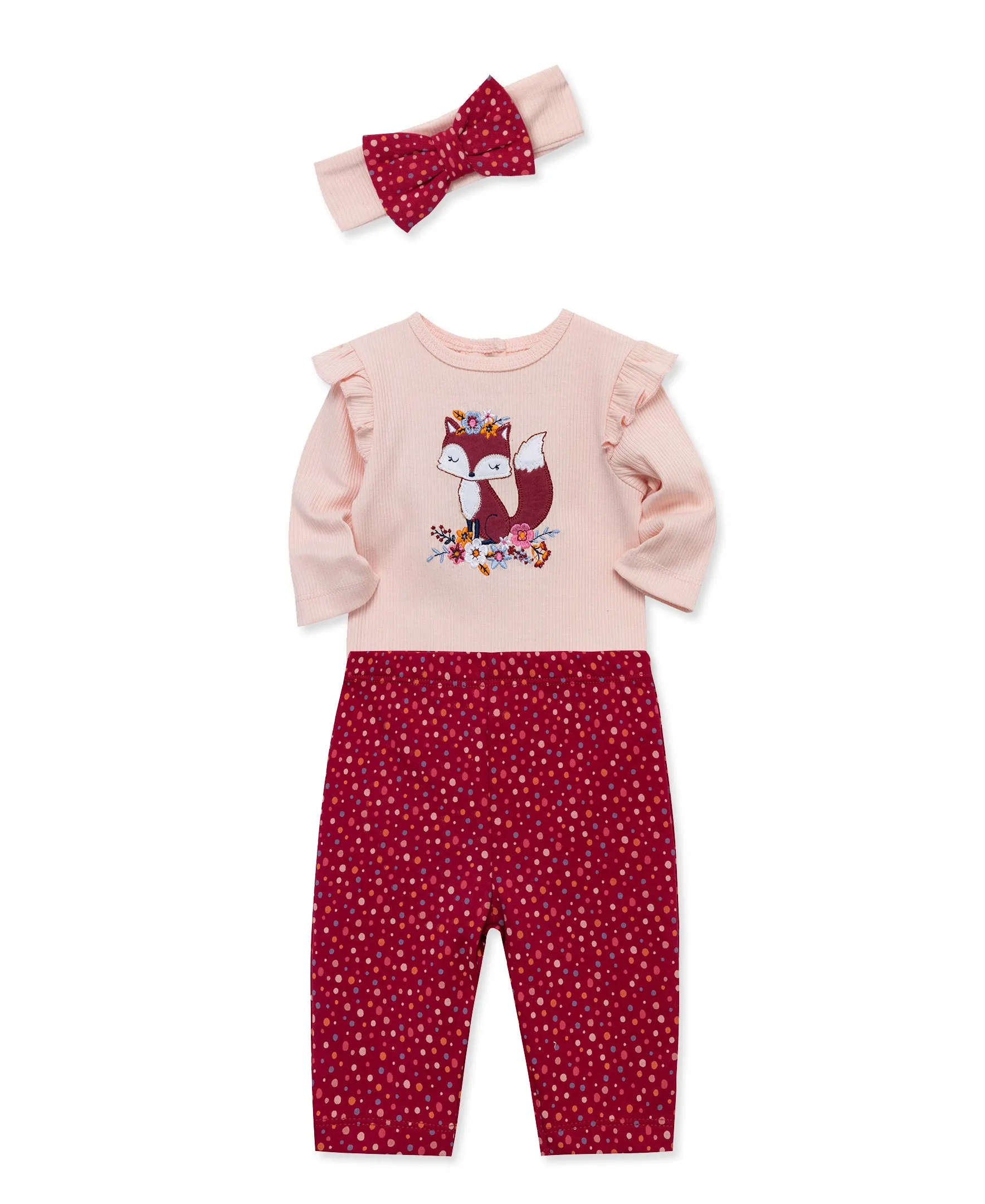 Cute Fox Bodysuit & Pant Set (12M-24M)