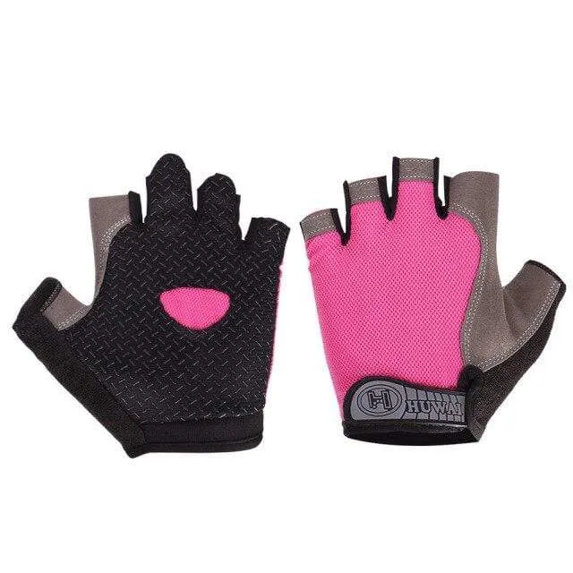 Cycling Anti-slip Anti-sweat Men Women Half Finger Gloves Breathable Anti-shock Sports Gloves Bike Bicycle Cycling Glove