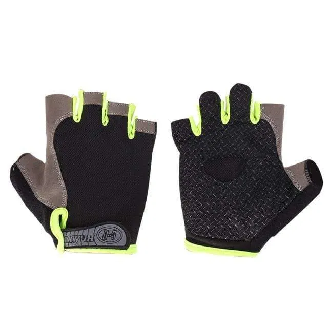 Cycling Anti-slip Anti-sweat Men Women Half Finger Gloves Breathable Anti-shock Sports Gloves Bike Bicycle Cycling Glove