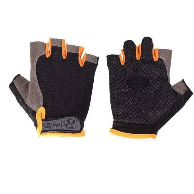 Cycling Anti-slip Anti-sweat Men Women Half Finger Gloves Breathable Anti-shock Sports Gloves Bike Bicycle Cycling Glove