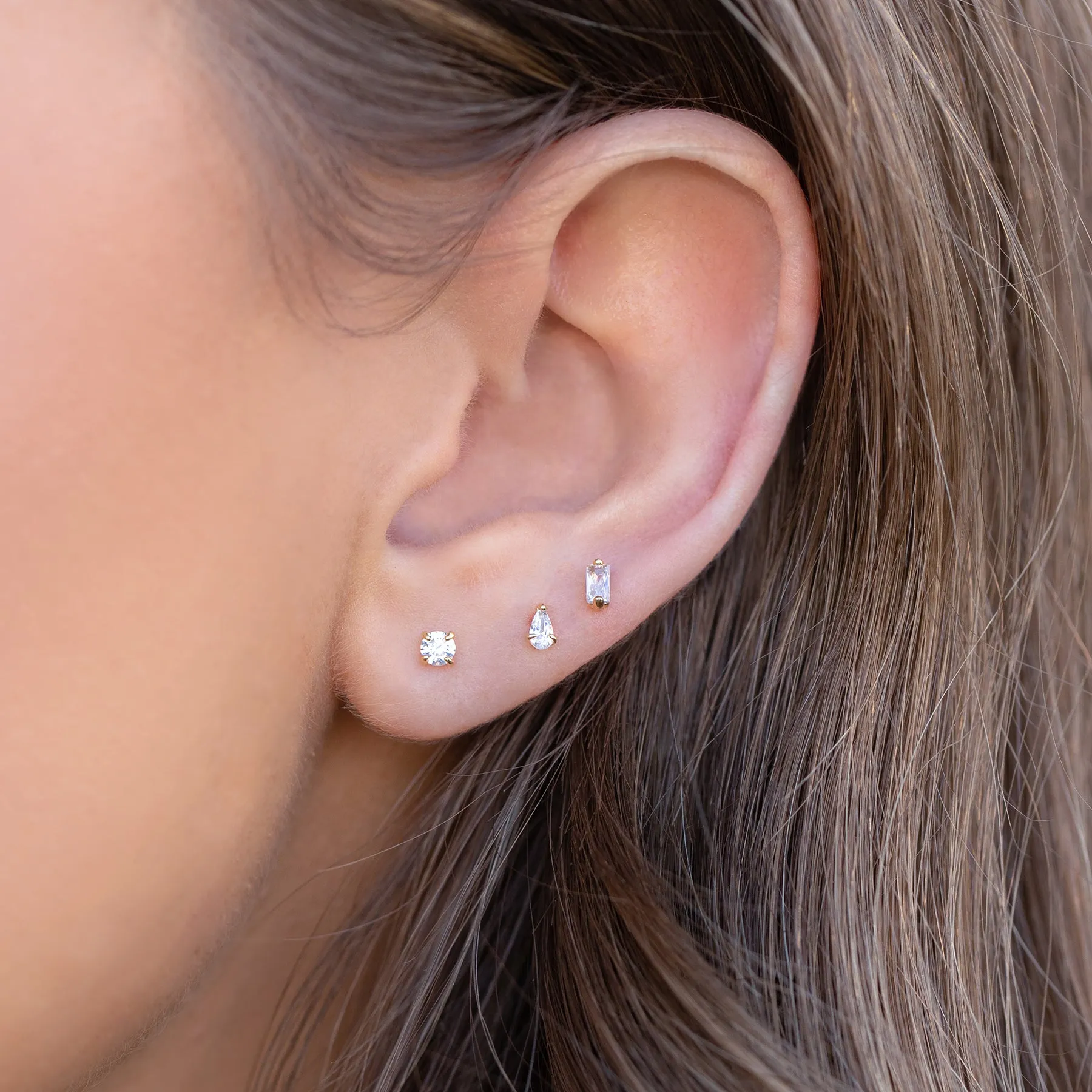 Dainty Brilliance Studs