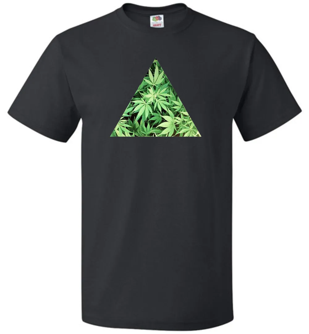 Dank Master Triangle Weed T-shirt